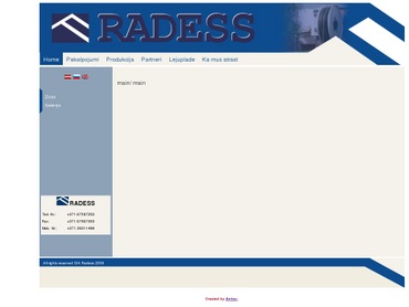 Radess, SIA